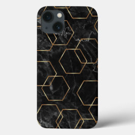 Capa Case-Mate iPhone Preta e Dourada