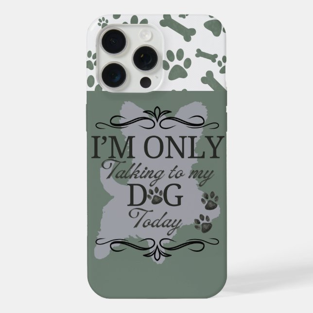 Capa Case-Mate iPhone The Grey Dog (Verso)