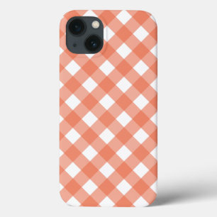 Capa Case-Mate iPhone xadrez laranja
