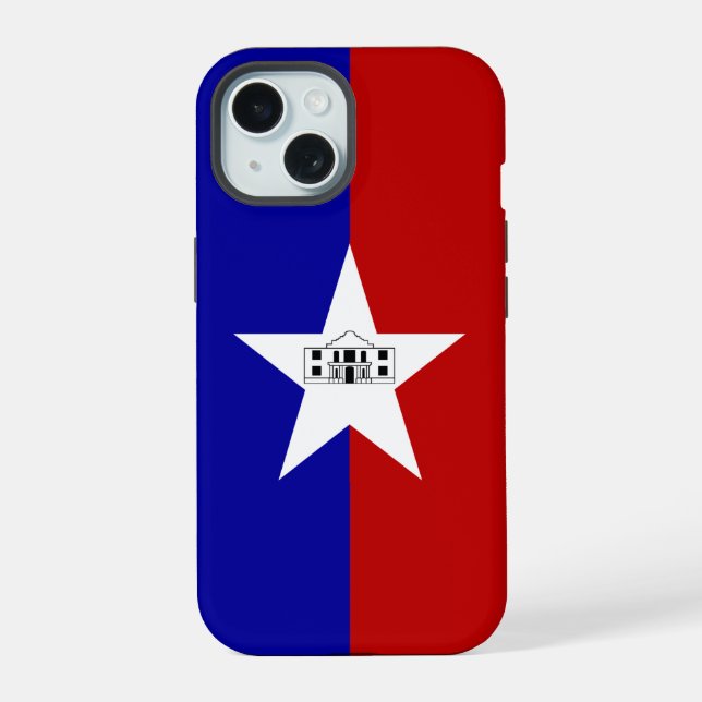 Capa Case-Mate para Apple iPhone 15 com a bandeira (Verso)