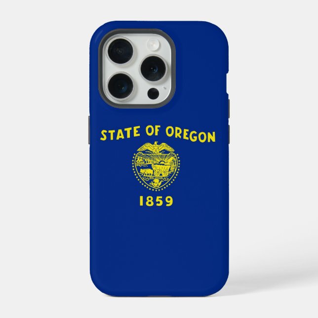 Capa Case-Mate para iPhone 15 Pro, bandeira do Ore (Verso)