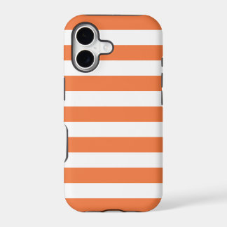 Capa Celosia Laranja Summer Stripes para iPhone 5/