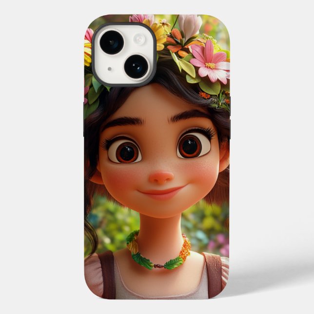 Capa celular Iphone - Estilo Pixar (Verso)