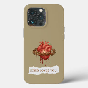 Capa com frase motivational "Jesus Ama Você"