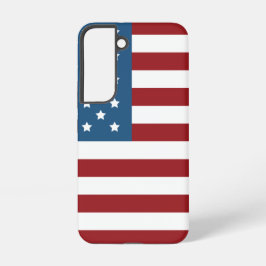 Capa da bandeira dos EUA para Samsung galaxy s22