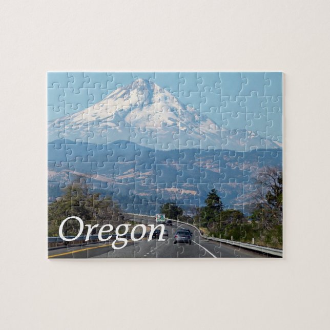 Capa da montagem, quebra-cabeça de Oregon (Horizontal)