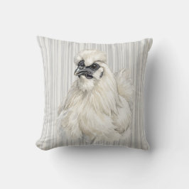 Capa de Almofada de Animal de Fazenda Frango Silki