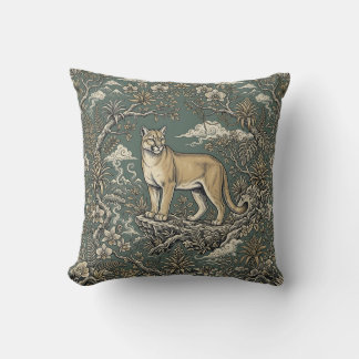 Capa de Almofada Decorativa Puma da Montanha Andin
