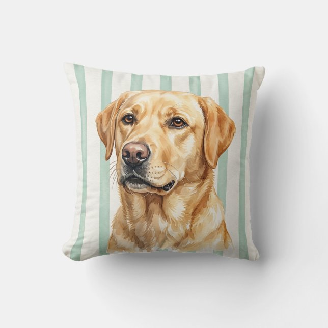 Capa de Almofada Labrador Retriever (Frente)