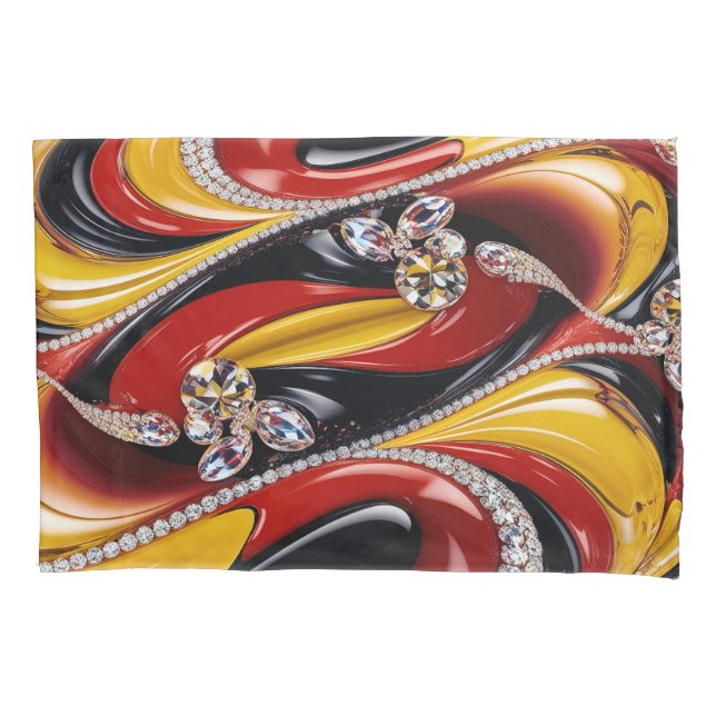 Capa de Almofada Simples com Cores Belgas (Frente)