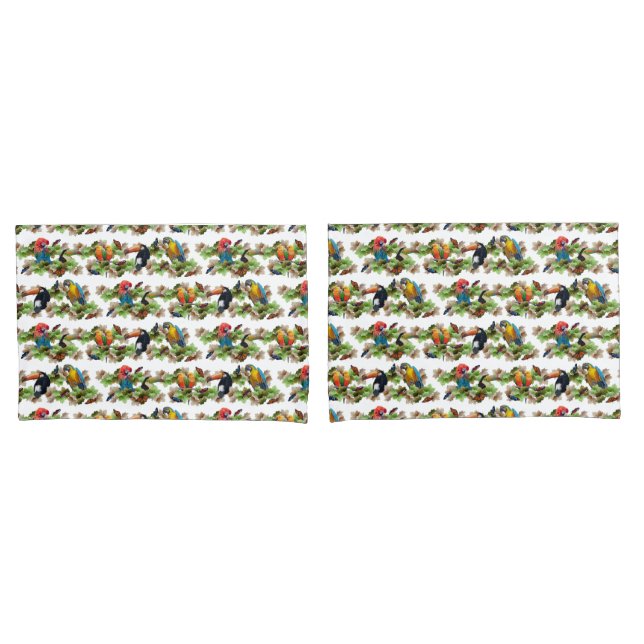 Capa de Almofada Tropical (Frente - conjunto)