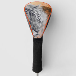 Capa de Cabeça de Golfe TIGRE E LUA PRETA