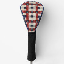 Capa de Cabeça de Taco de Golfe com Treliça Americ