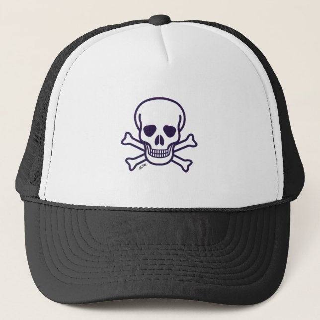 Capa de caminhoneiro Skull n Bones (Frente)