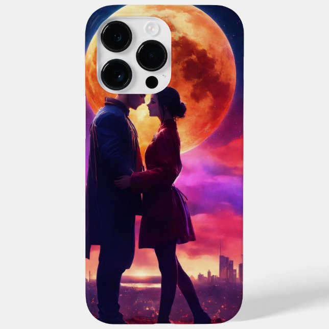 capa de caso do Velentaain day especial iPhone 14  (Verso)