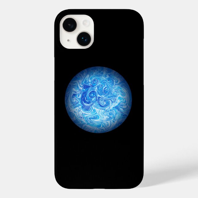 Capa de Celular Calm Tide Fluid Art (Verso)
