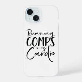 Capa de celular Correndo Comps É Meu Cardio