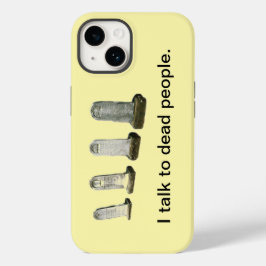 Capa de Celular - Eu falo com pessoas mortas