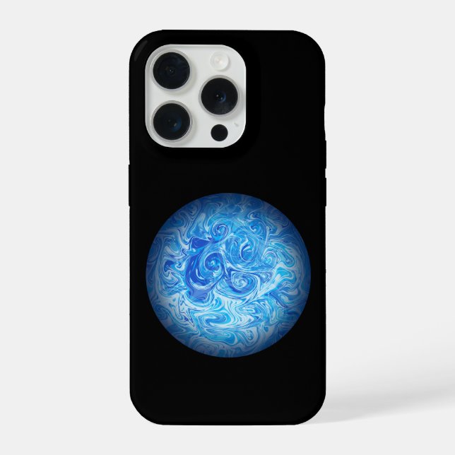 Capa de Celular Fluid Art Calm Tide (Verso)