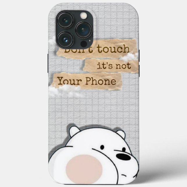 CAPA DE CELULAR IPHONE (Verso)