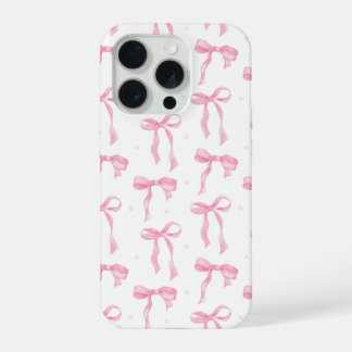 Capa de Celular Laço Rosa – Padrão Chic Preto e Ro