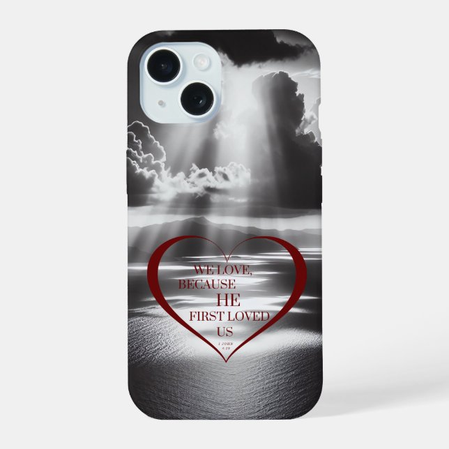 Capa de Celular Nós Amamos Porque (Verso)
