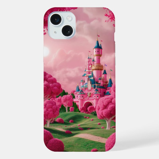 Capa de Celular para Iphone 13 Rosa (Verso)