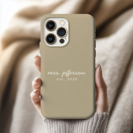 Capa de Celular Personalizada Casal Recém-Casados