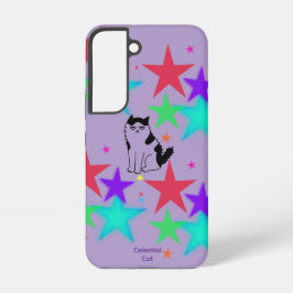 Capa de Celular Samsung Galaxy Gato Celestial – Ro