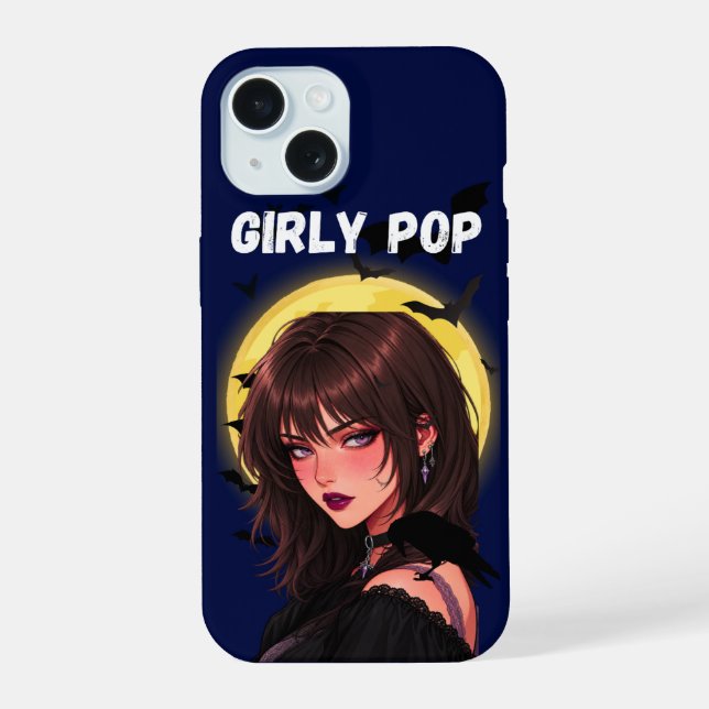 Capa de Celular Vampira Pop Feminina (Verso)