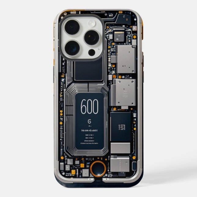Capa de Componentes Internos do iPhone – Tecnologi (Verso)
