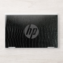 capa de couro de crocodilo preto HP EliteBook X360
