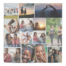 Capa de Edredão com Fotos Personalizadas da Famíli