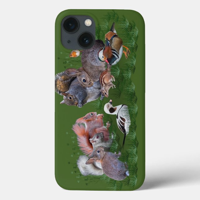 Capa de iPad Animais da Floresta (Verso)