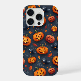Capa de iPhone15 Pro com tema de Halloween