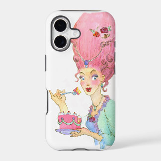 Capa de iPhone5 Marie Antoinette Pin Up e Bolo
