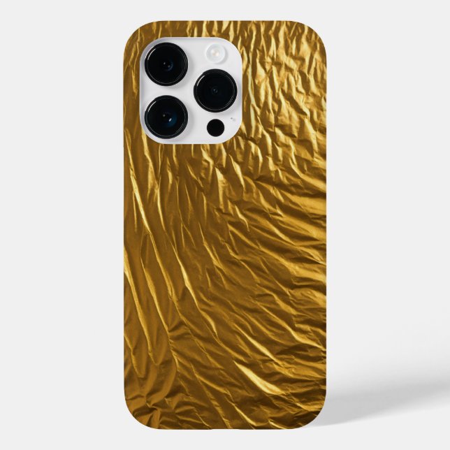 Capa de iphone 14pro tons dourados (Verso)
