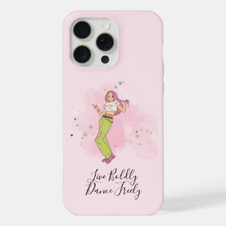 Capa de iPhone 15 com Movimentos de Dança Negrito