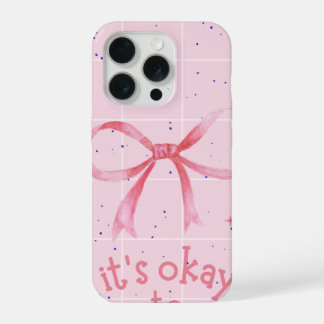 Capa de Iphone 15 Pro Iphone Com um Design de Fita