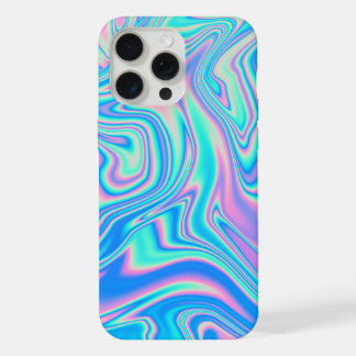 Capa de iPhone 15 Pro Redemoinhos Neon Sonhadores