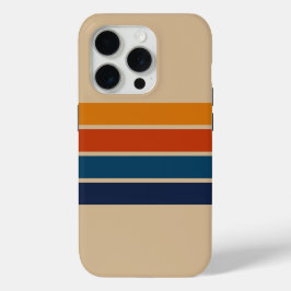 Capa de iPhone 15 Pro Retro 70s