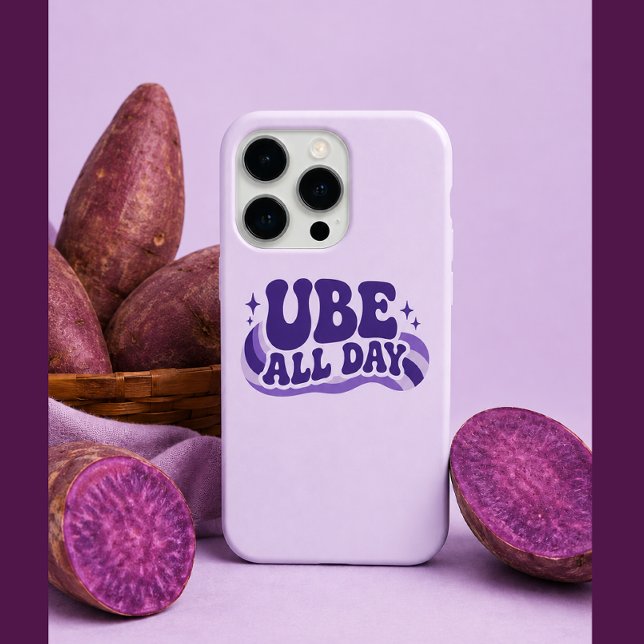 Capa de iPhone 15 Ube o Dia Todo (Criador carregado)