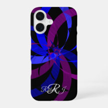 Capa de iPhone 16 Geométrica Mistura de Frutas