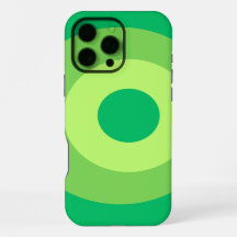 Capa de iPhone 16 Pro Max Apple Redonda Verde
