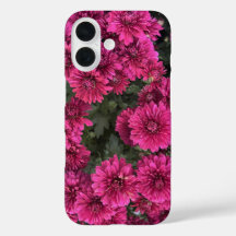 Capa de iPhone 16 Purple Mums