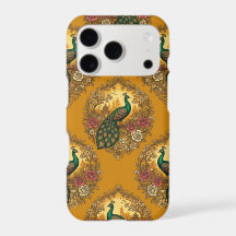 Capa de iPhone 17 Pro Emerald Peacock