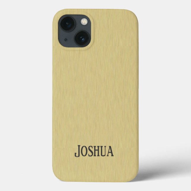 Capa de iPhone 4 com Design de Ouro Borrifado Suav (Verso)