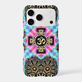 Capa de iphone 4 de Arte Dourada Aum Celesque