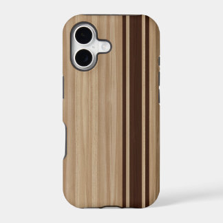 Capa de iPhone 5 com Listras de Madeira - Estilo S