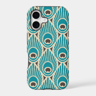 Capa de iPhone 5 com Padrão de Pena de Pavão